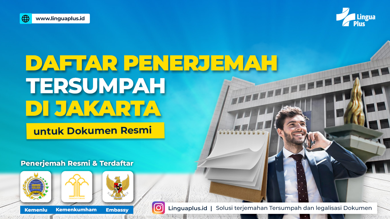 Daftar Penerjemah Tersumpah di Jakarta