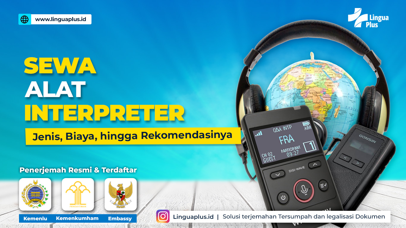 Sewa Alat Interpreter