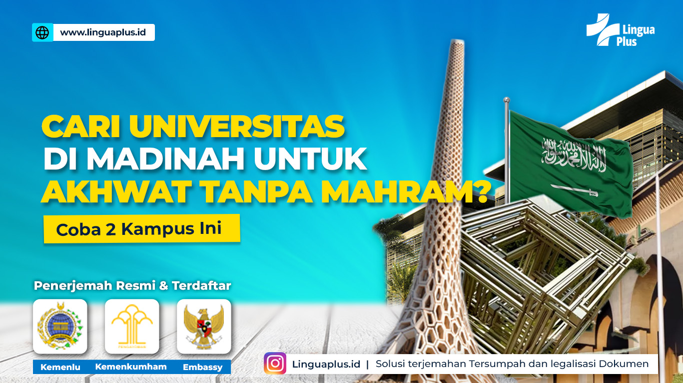Cari Universitas di Madinah untuk Akhwat Tanpa Mahram
