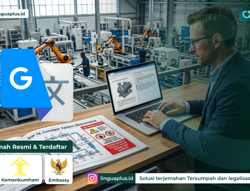 Jasa Translate SOP Perusahaan Manufaktur Paling Lengkap